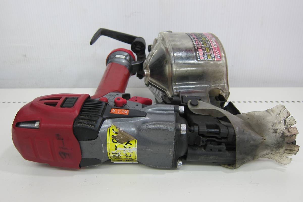 品 MAX マックス 65mm 高圧釘打ち機 スーパーネイラ HN-65N2(D) ケース