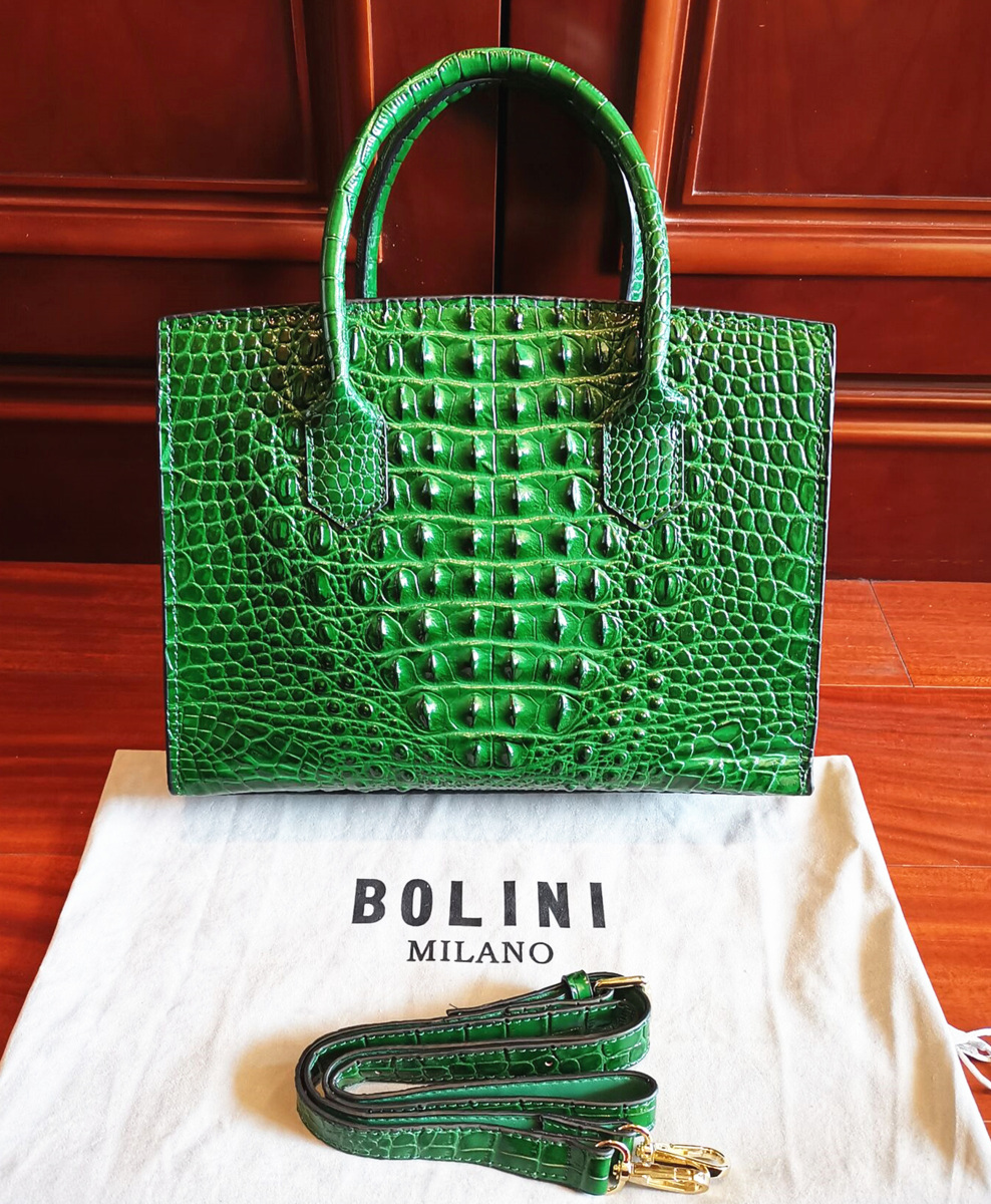 最高峰逸品25万◇イタリア・ミラノ発*BOLINI/ボリニ・最上級牛革