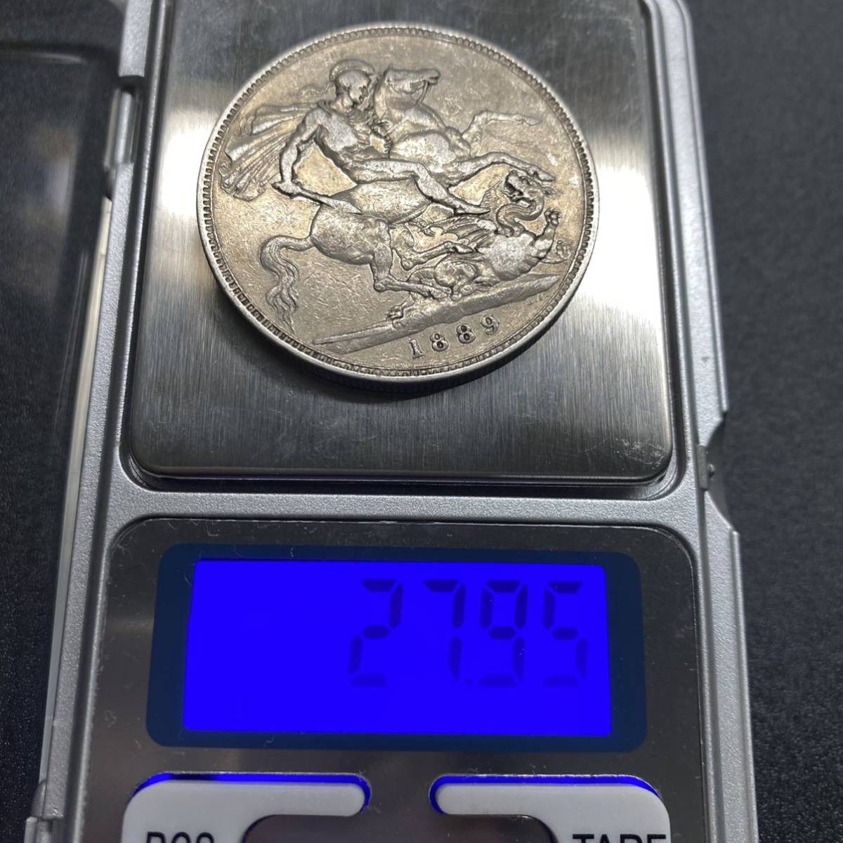 外国銀貨 6枚まとめて イギリス フランス イタリア 香港 古銭