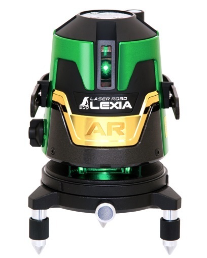 シンワ レーザー墨出し器 70865 レーザーロボ LEXIA 51AR グリーン 横