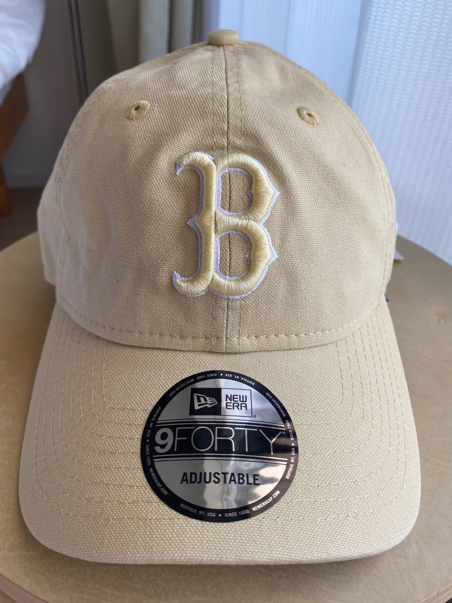 ニューエラNEW ERA×BTS×MLBコラボ 限定キャップ完売品ホワイト 帽子