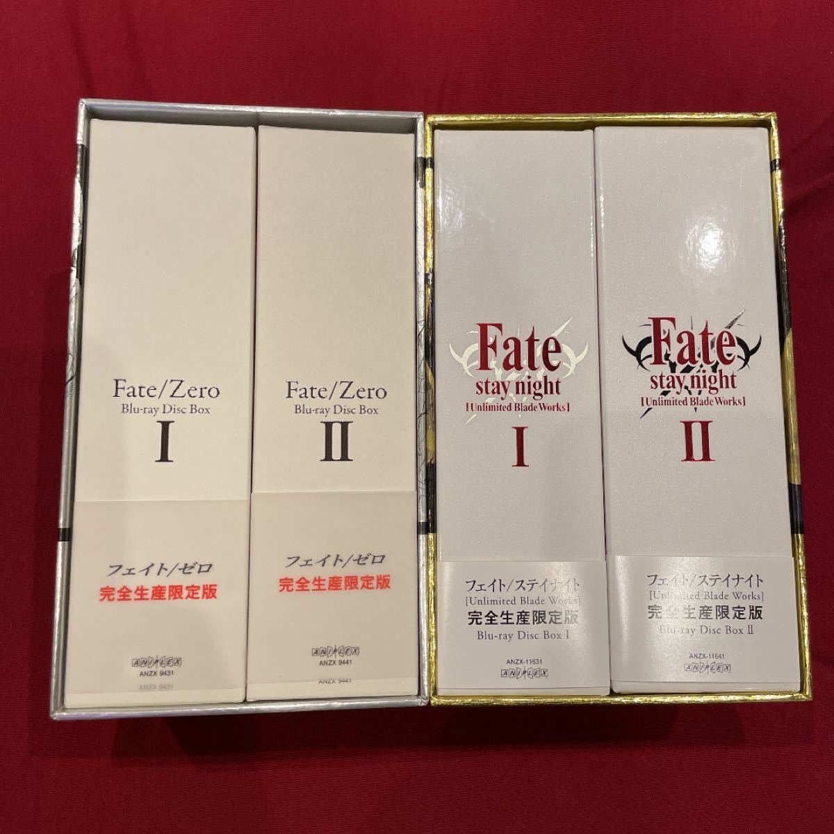 ネイビーシー Fate/stay night☆zero Blu-ray 完全生産限定 BOX - 通販