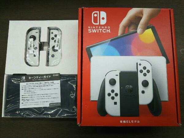 令和4年4月21日購入日】Nintendo Switch(有機ELモデル) Joy-Con(L)/(R