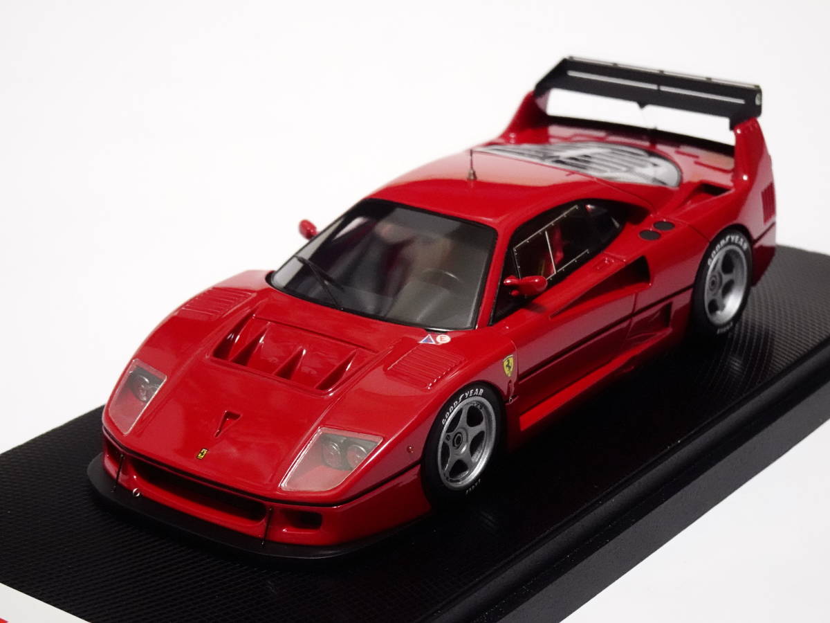 メイクアップ 1/43 F40 LM IMSA Street ver. Red MakeUp 30th Anniv