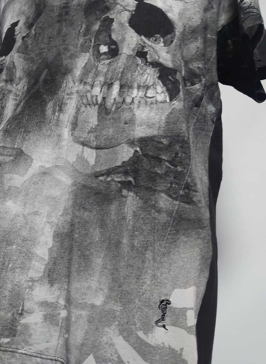 gackt愛用 Religion レリジョン Tシャツ UK(XXLサイズ)　スカル ドクロ 大きいサイズ 4L