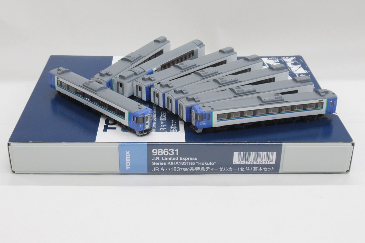 TOMIX 98631 キハ183-7550 北斗 基本+増結8両 その1【D】qjn061308 TOMIX 98631 キハ183-7550 北斗 基本+増結8両 その1【D】qjn061308