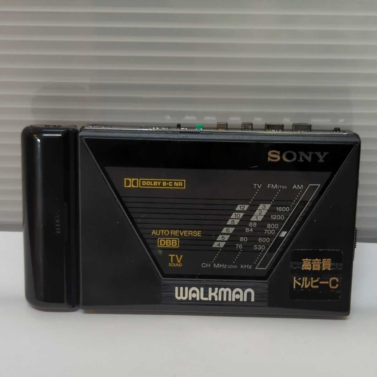 ポータブルカセットプレーヤー SONY WM-F550C ウォークマン ソニー