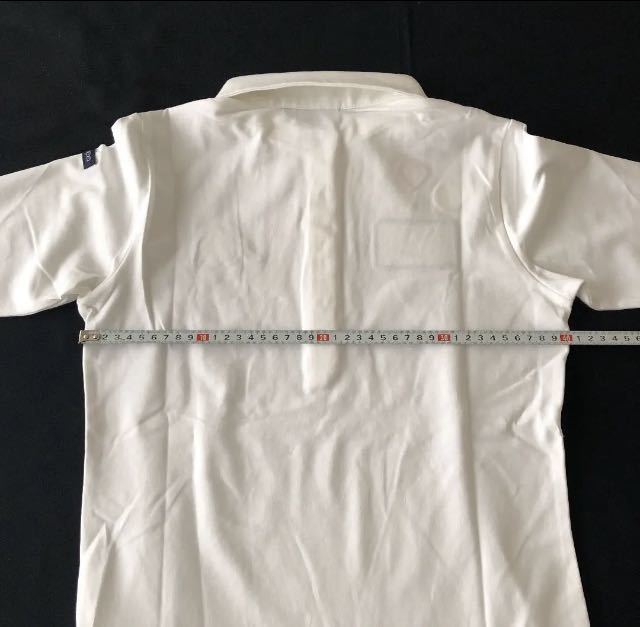 訳あり！　Kappa ゴルフ　長(zhǎng)袖ポロシャツ　◆ S ◆ KG962LS72 ホワイト カッパ
