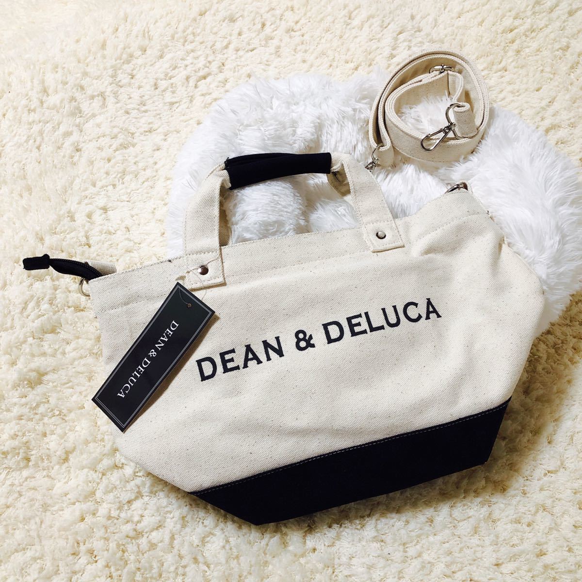 新品未使用タグ付きDEAN&DELUCA トートバッグ ショルダー 2WAY