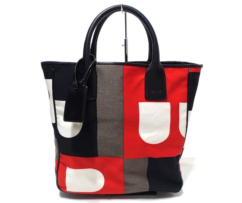 ヤフオク! - 美品 BALLY バリー BWNNAS トートバッグ キャ...