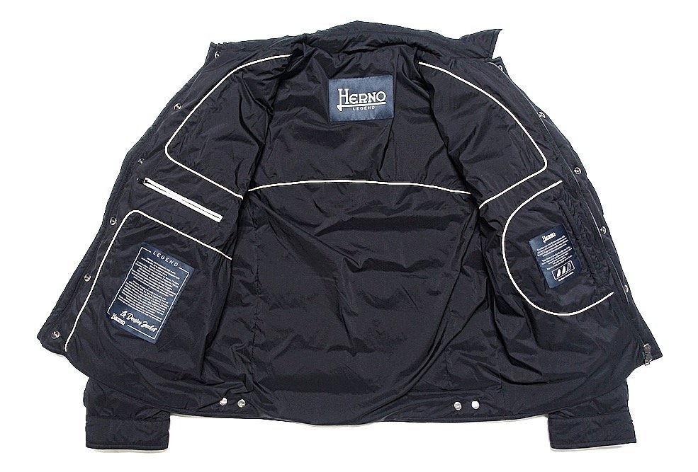 定価9万 21AW 美品 HERNO LEGEND ヘルノ Gジャン型 ダウンジャケット