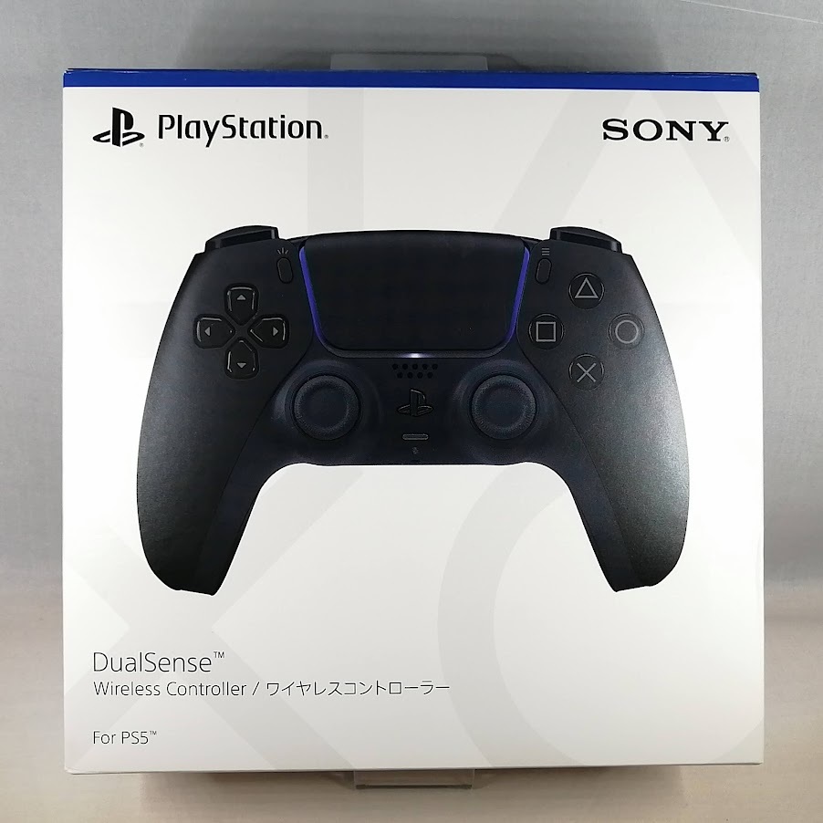 PlayStation5 DualSense ワイヤレスコントローラー ミッドナイト ブラック CFI-ZCT1J01