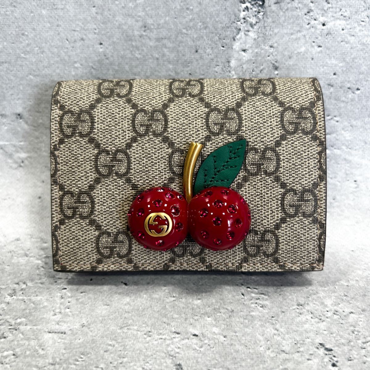 未使用激安】GUCCI グッチ 二つ折り財布 コンパクトウォレット