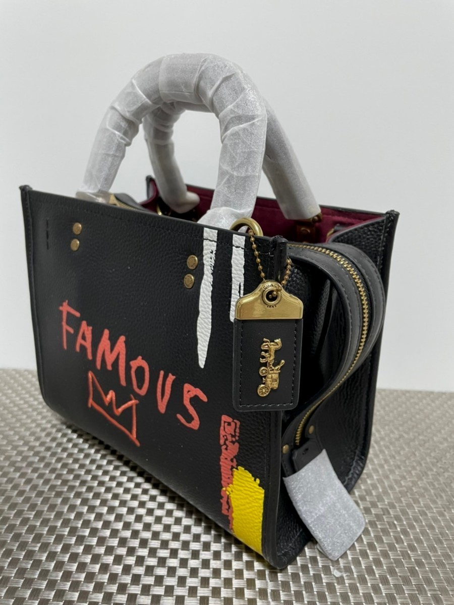 ☆新品☆COACH コーチ バッグ Basquiat バスキア 限定コラボ 黒