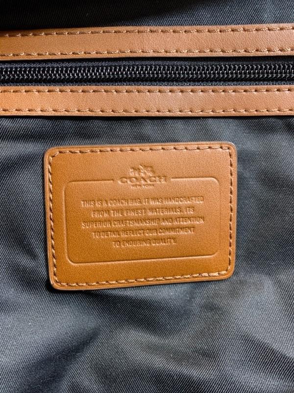 COACH/コーチ/ヘリテージ レザー フライト ショルダーバッグ ブリーカー/良質レザーショルダーバッグ/71373/ブラウン_画像8