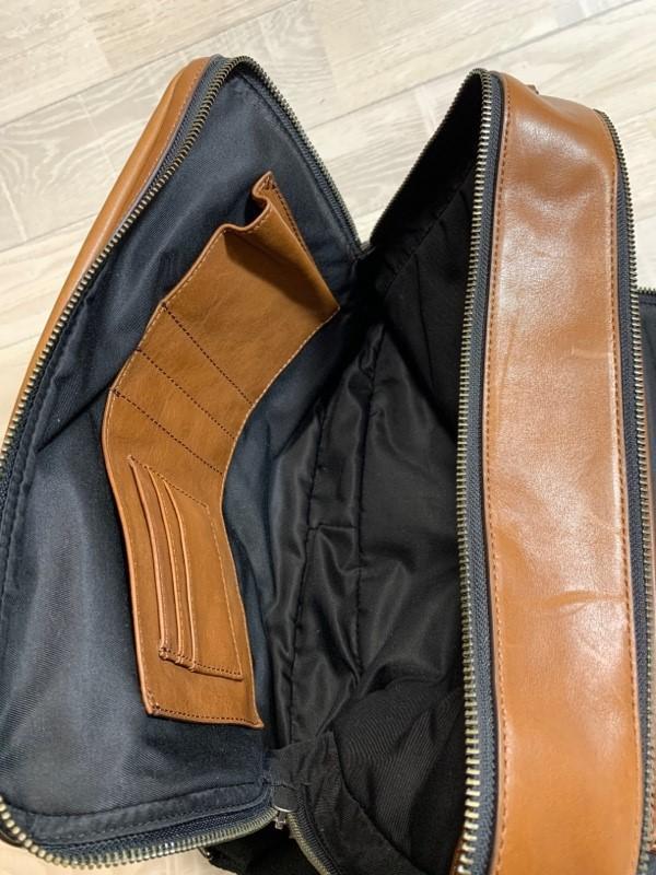 COACH/コーチ/ヘリテージ レザー フライト ショルダーバッグ ブリーカー/良質レザーショルダーバッグ/71373/ブラウン_画像9