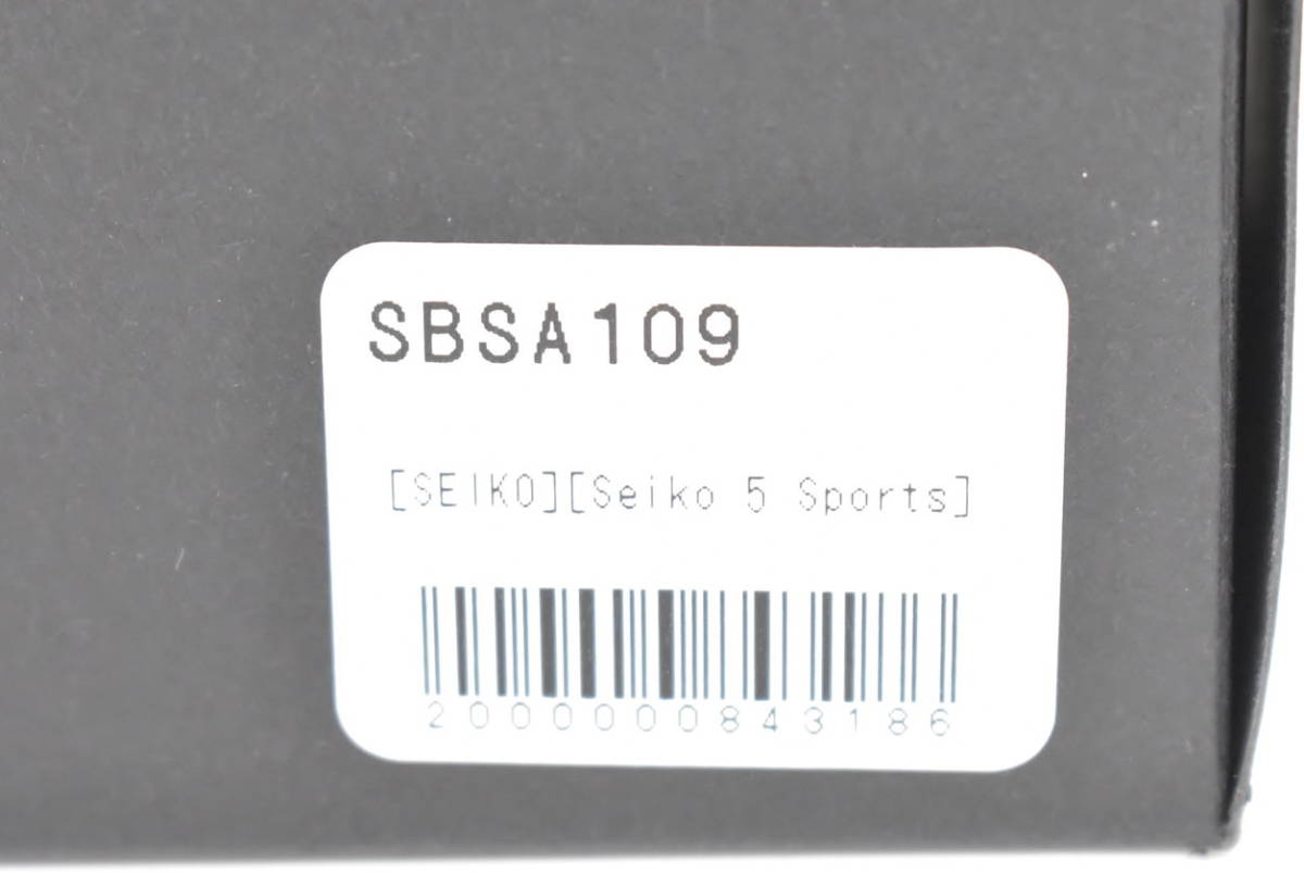 セイコー 腕時計 SEIKO 5 SPORTS セイコー創業140周年記念 限定モデル SBSA109 メンズ 自動巻き デイデイト コマ 箱付き 美品 2206LT176_画像10