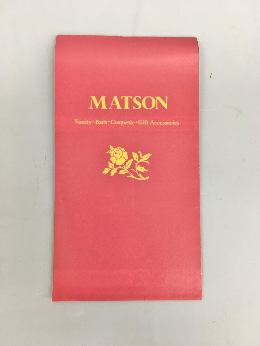 マトソン MATSON 灰皿 アッシュトレイ ローズ K843G アンティーク バラ ローズ 未使用 2205LT188の画像8