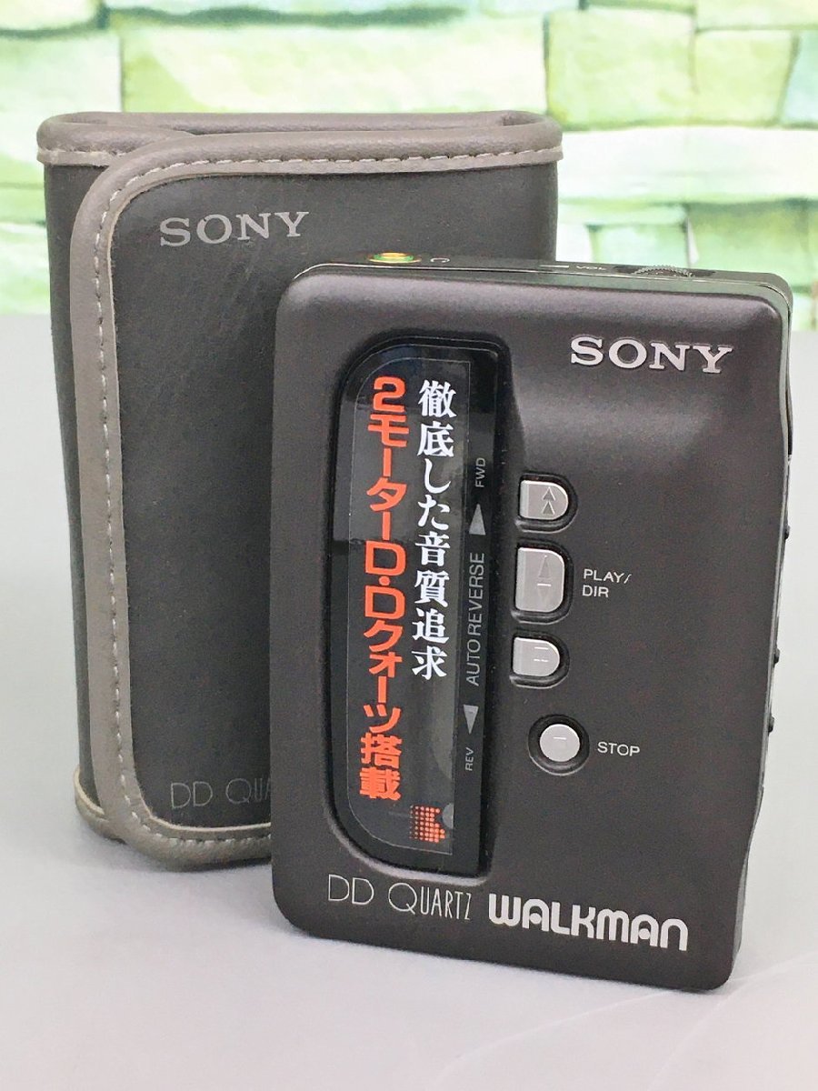 ソニー SONY Walkman DD QUARTZ WM-DD9 カセットプレイヤー 日本製 2モーター ジャンク 2206LO081 