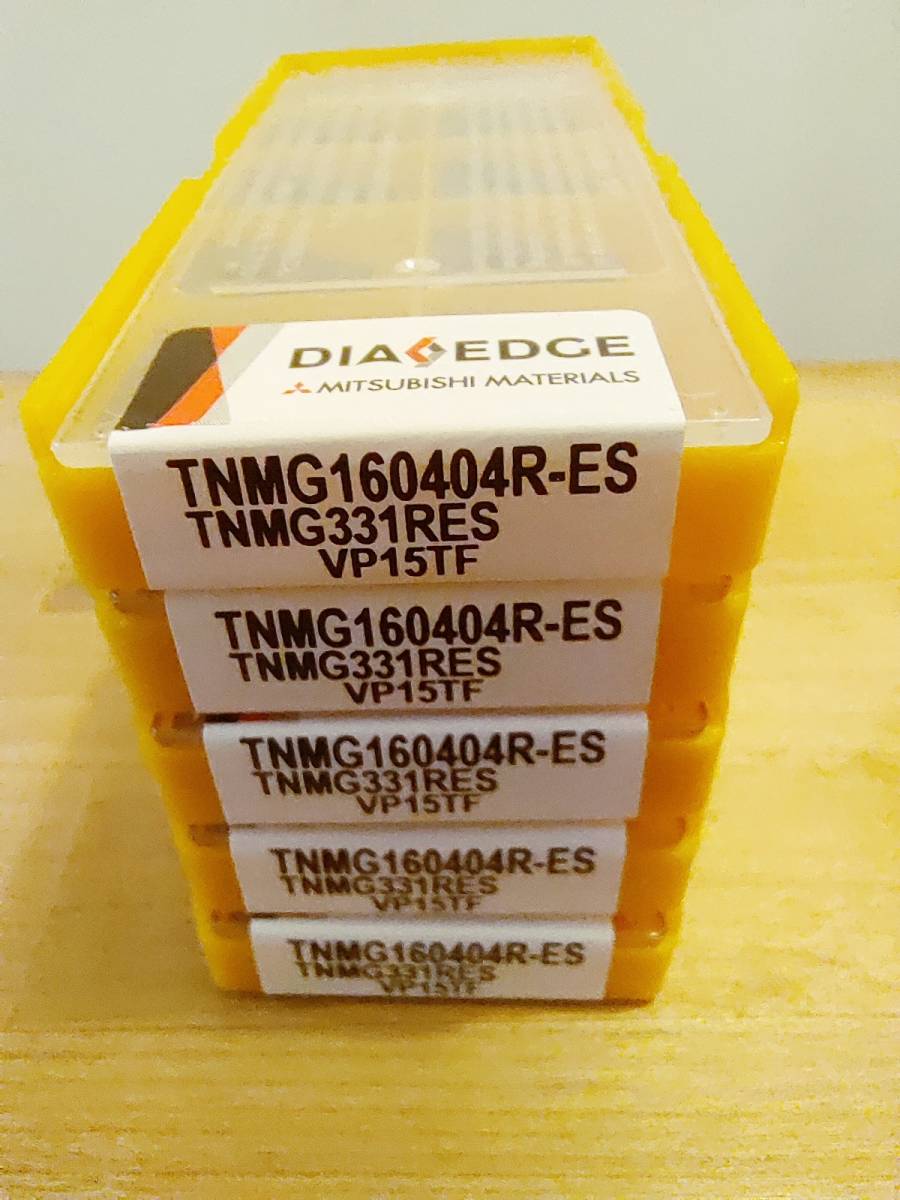 A-10】新品未使用 三菱マテリアル TNMG-ES 三角形 ネガ 穴有 旋削
