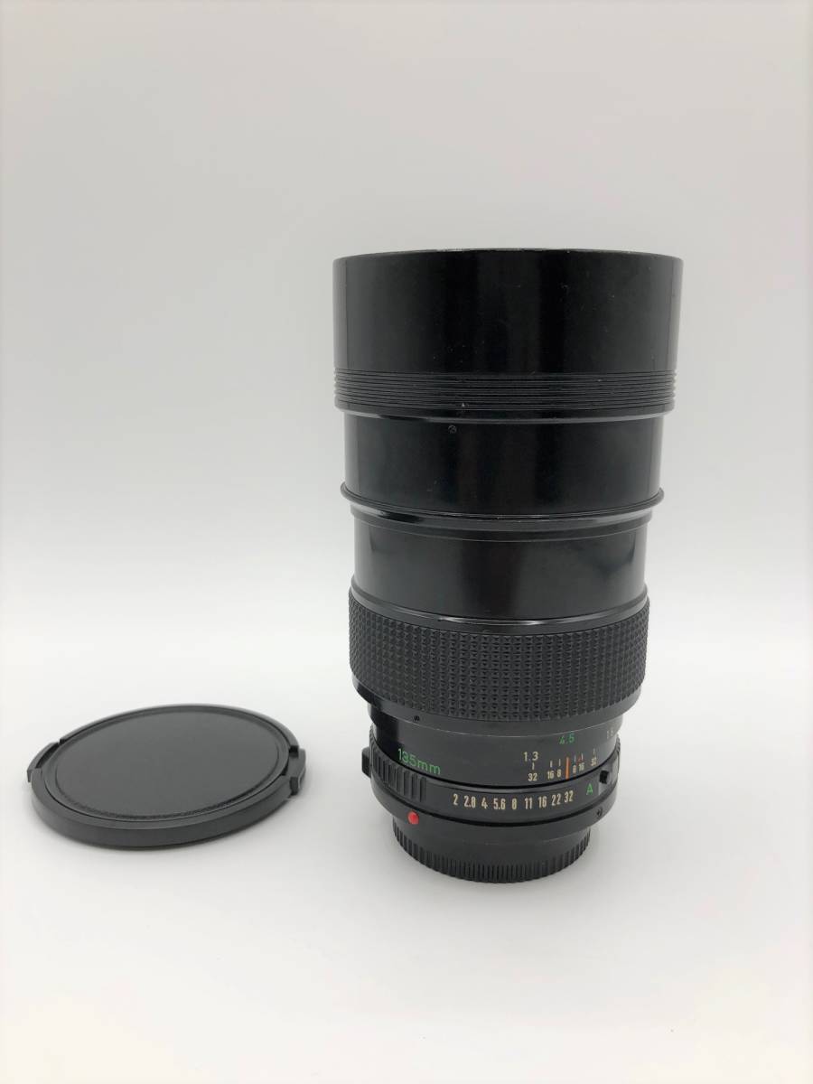 ☆美品 キヤノン Canon New FD 135mm f/2 高級レンズ カビ、クモリ無し