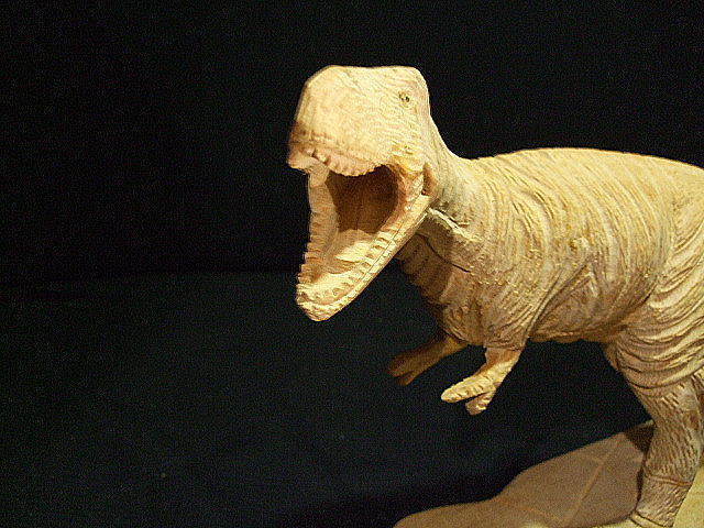 2021最新作】 木彫り ティラノサウルス 全長58cm mba.today