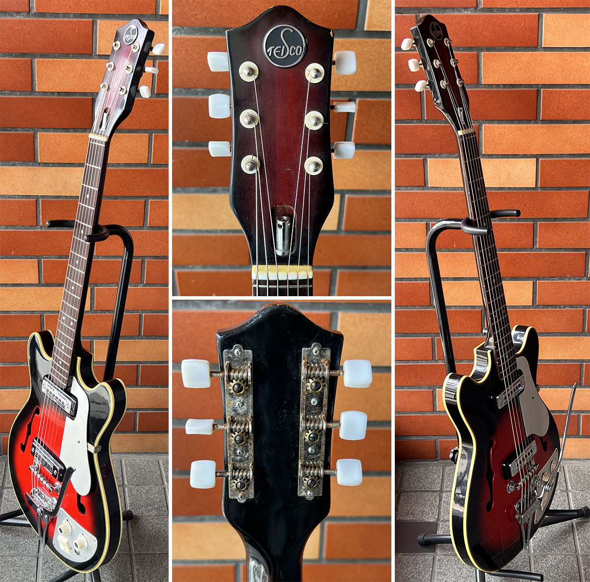 ○ TEISCO EP-2L 1960年後半? テスコ ビザールギター Japan ○ TEISCO EP-2L 1960年後半? テスコ ビザールギター Japan