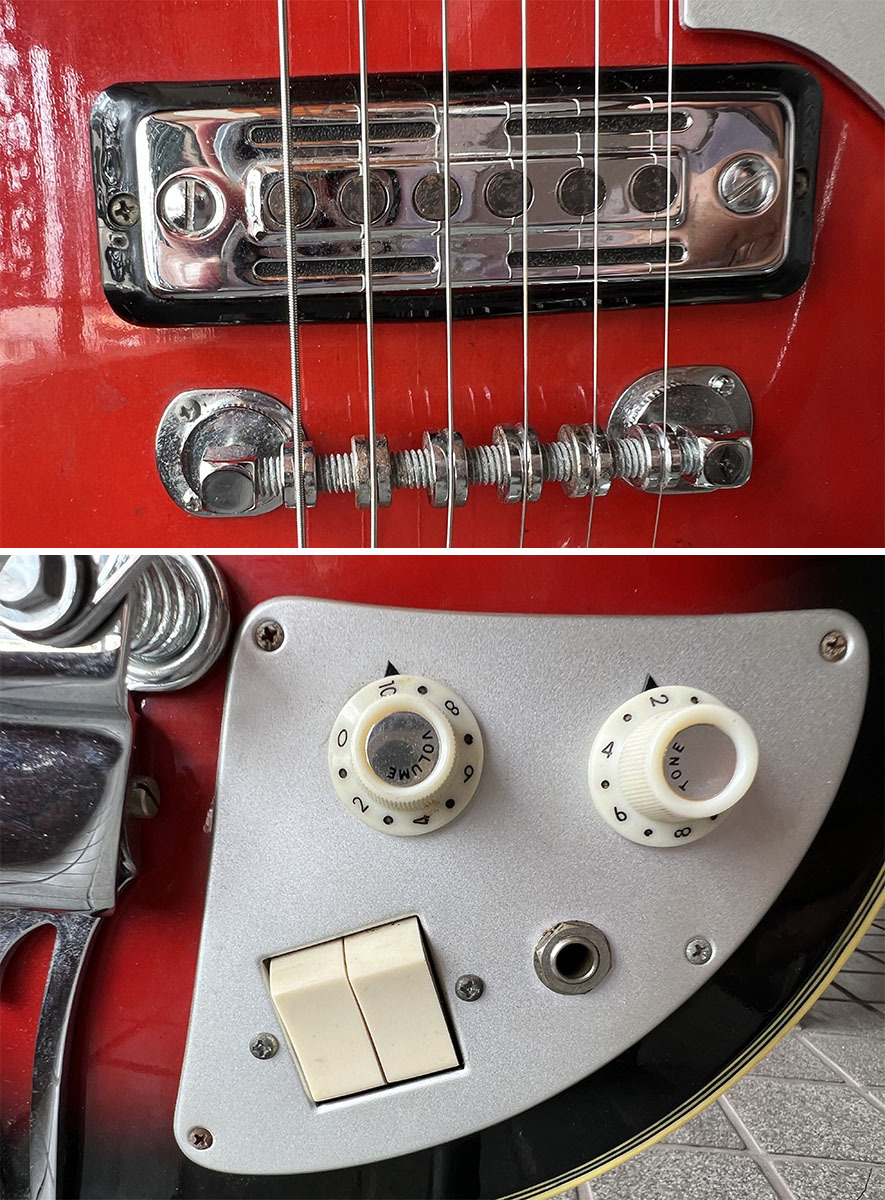 ○ TEISCO EP-2L 1960年後半? テスコ ビザールギター Japan ○ TEISCO EP-2L 1960年後半? テスコ ビザールギター Japan