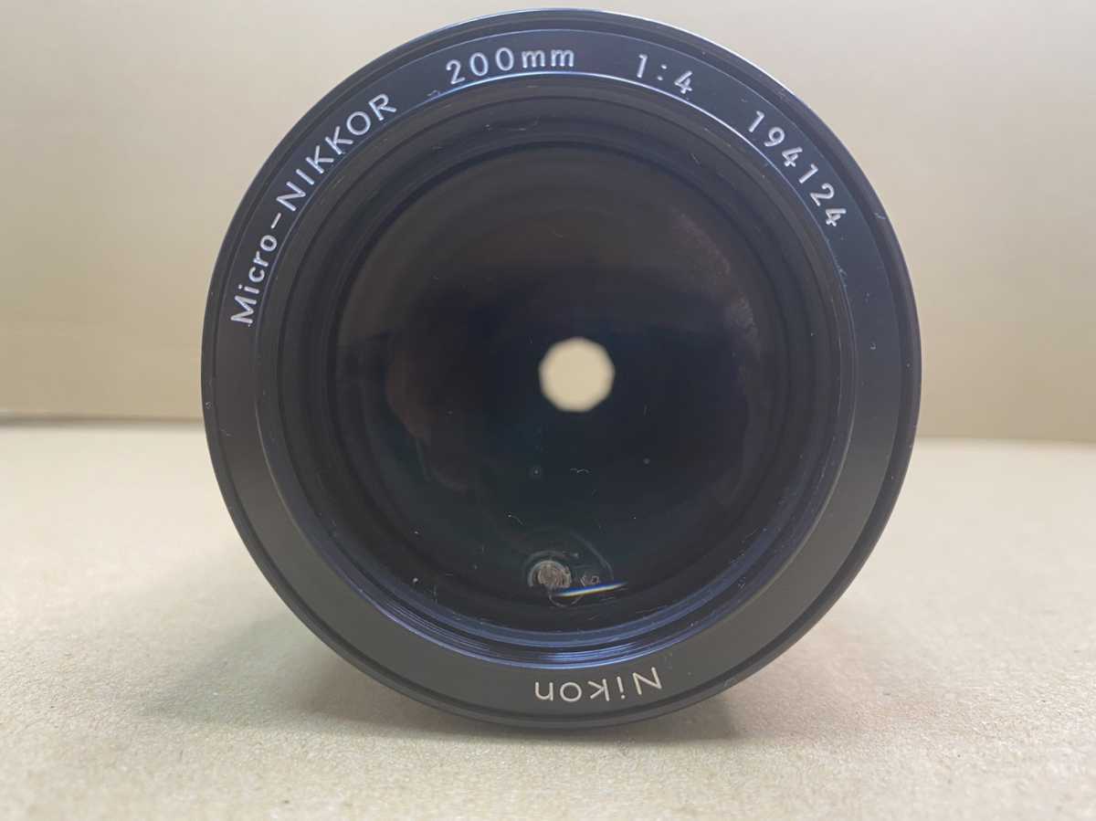 Nikon AI Micro-NIKKOR 200mm F4 ニコン マクロ 望遠レンズ 単焦点_画像6