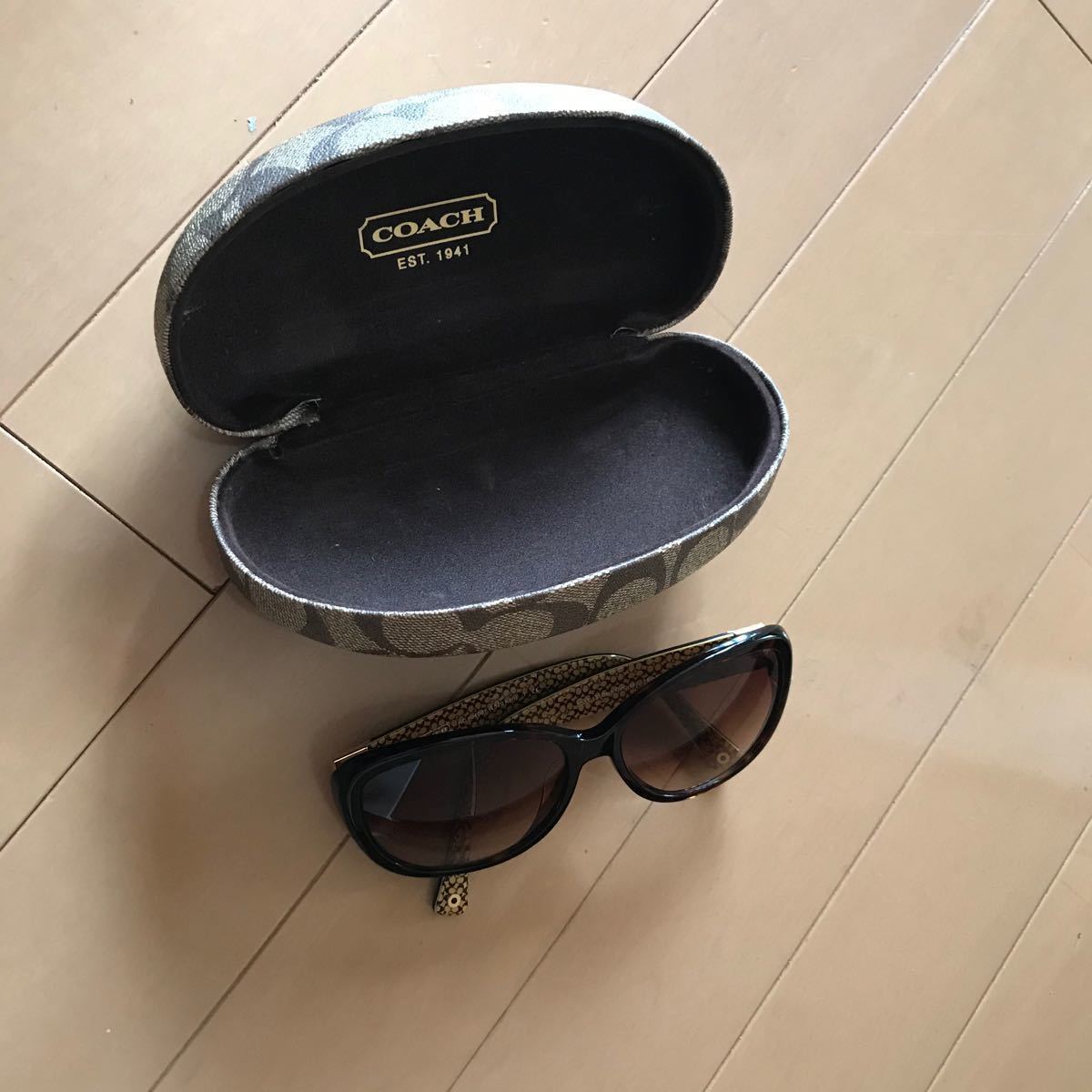 COACH コーチ レディース サングラス ケース付き