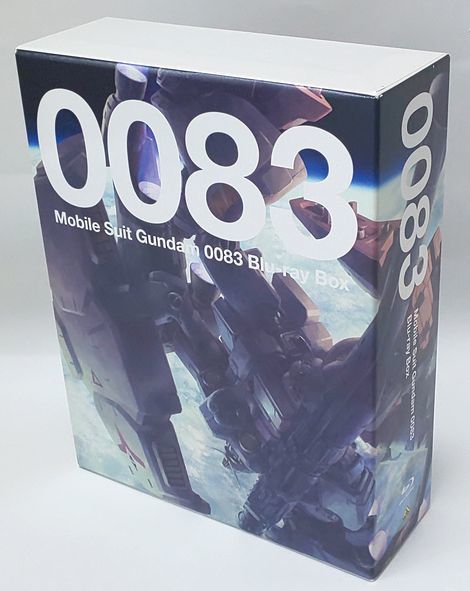 帯なし、①巻開封②③巻未開封の美品♪ 機動戦士ガンダム0083 Blu-ray