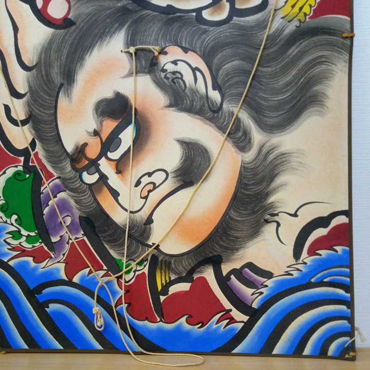 津軽凧 今武美筆 津軽伝統作品 凧絵(和凧及び三浦呑龍「ねぷた絵 津軽凧 今武美筆 津軽伝統作品 凧絵(和凧及び三浦呑龍「ねぷた絵
