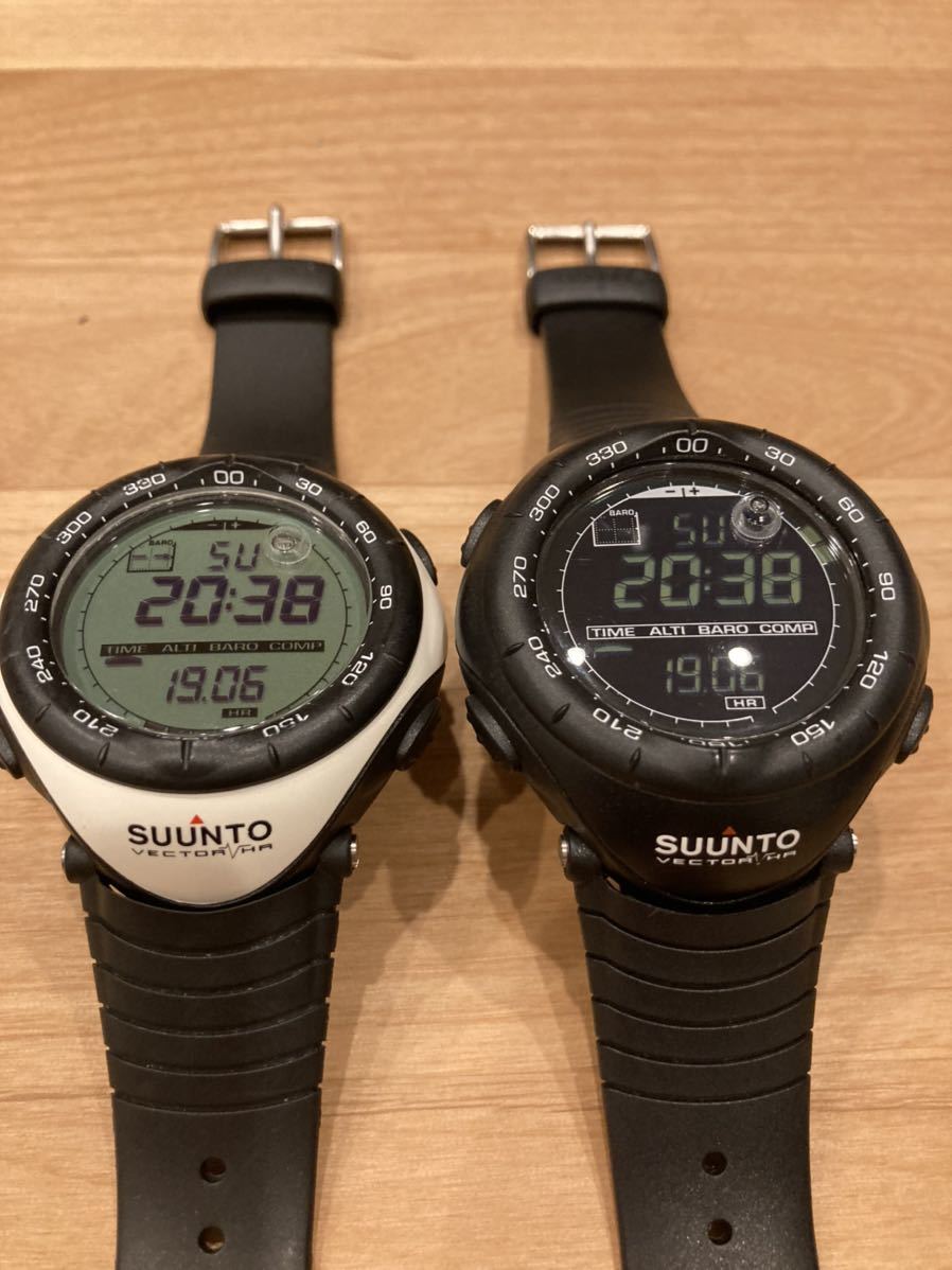 SUUNTO VECTOR HR 2本セット ベクター スント レガッタ コア www