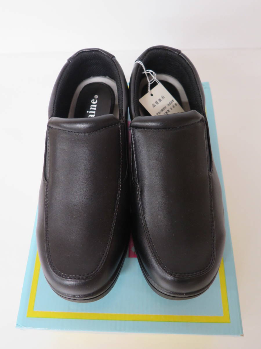 No.49 unused tag attaching .. put on footwear degree Bonlainebonre-n comfort .. comfort shoes size inscription :22.5EEEE black 