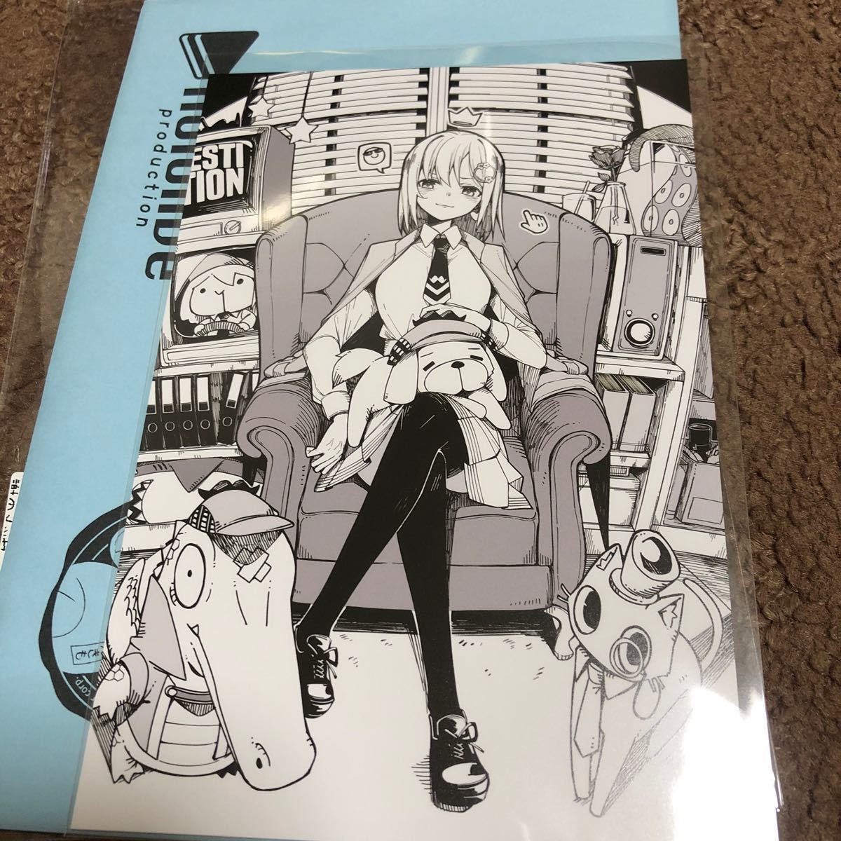 ホロライブ ワトソンアメリア誕生日記念ポストカード私立探偵 ホロライブ ワトソンアメリア誕生日記念ポストカード私立探偵
