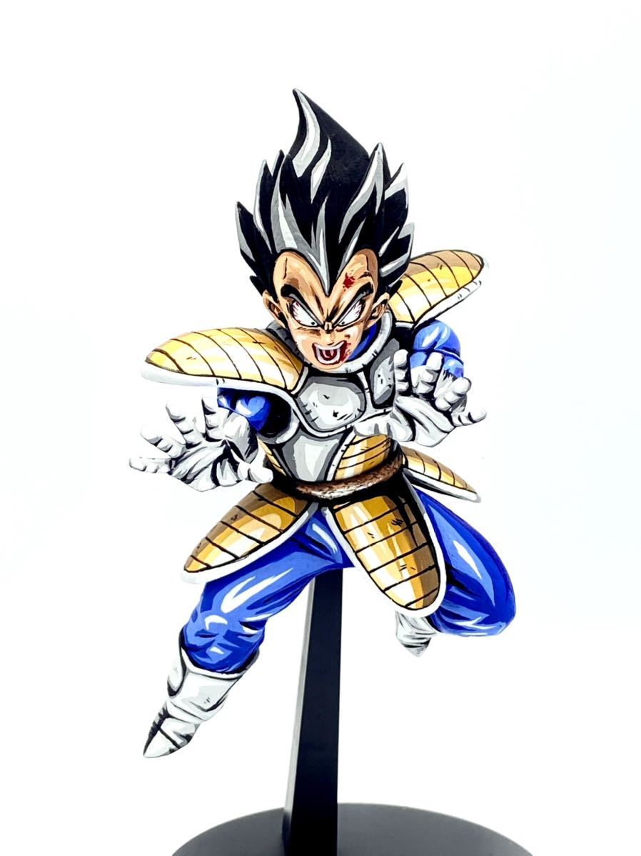 ドラゴンボールZ G×materia THE VEGETA フィギュア フルリペイント 2次元塗装 二次元彩色　_画像6