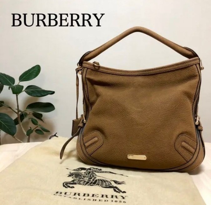 BURBERRY バーバリー ショルダーバッグ 牛革 | udaytonp.com.br