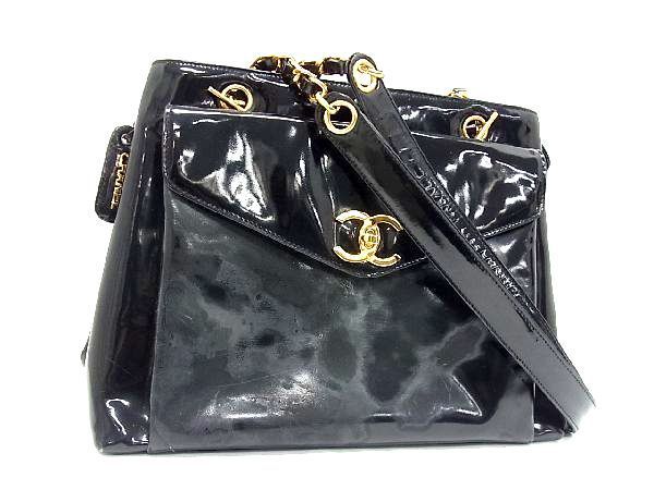 大人気の CHANEL シャネル ココマーク チェーンショルダー ショルダー