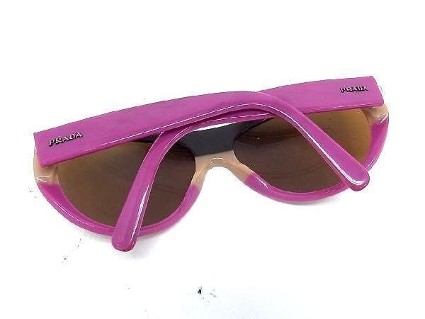1円 □美品□ PRADA プラダ SPR 14F 61□17 5BB-2Z1 135 サングラス