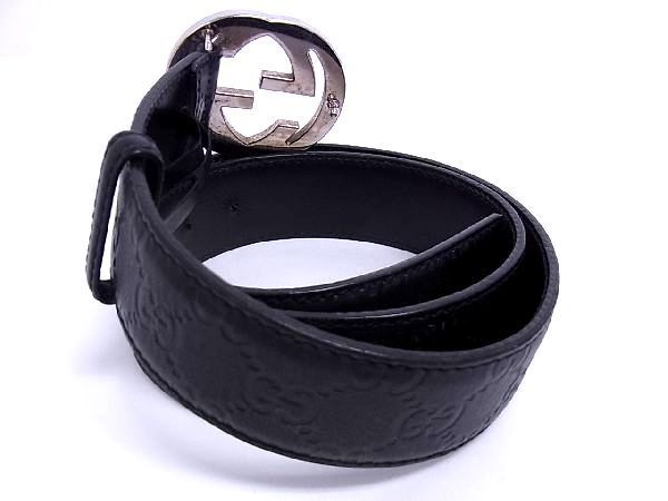 1円 GUCCI グッチ 114984 497717 95 38 グッチシマ インターロッキング