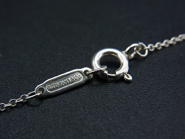 1円 ■美品■ TIFFANY＆Co. ティファニー GO WOMEN Ag925 ネックレス ペンダント 首飾り アクセサリー レディース シルバー系 AA7624サM_画像5