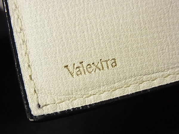 1円 ■美品■ Valextra ヴァレクストラ VOL80-28-W-RD マネークリップ 二つ折り 財布 ウォレット メンズ アイボリー系 CA0844コM_画像5