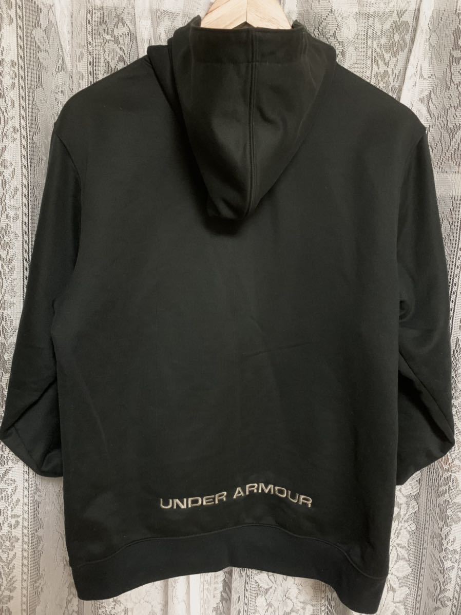 UNDER ARMOUR Under Armor big Logo pull over Parker M size 