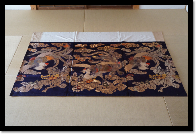古布⑧ 刺繍 寺院 仏教美術 寺社仏閣 仏教 神社 法衣 袈裟 僧侶 古布⑧ 刺繍 寺院 仏教美術 寺社仏閣 仏教 神社 法衣 袈裟 僧侶