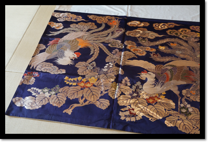 古布⑧ 刺繍 寺院 仏教美術 寺社仏閣 仏教 神社 法衣 袈裟 僧侶 古布⑧ 刺繍 寺院 仏教美術 寺社仏閣 仏教 神社 法衣 袈裟 僧侶