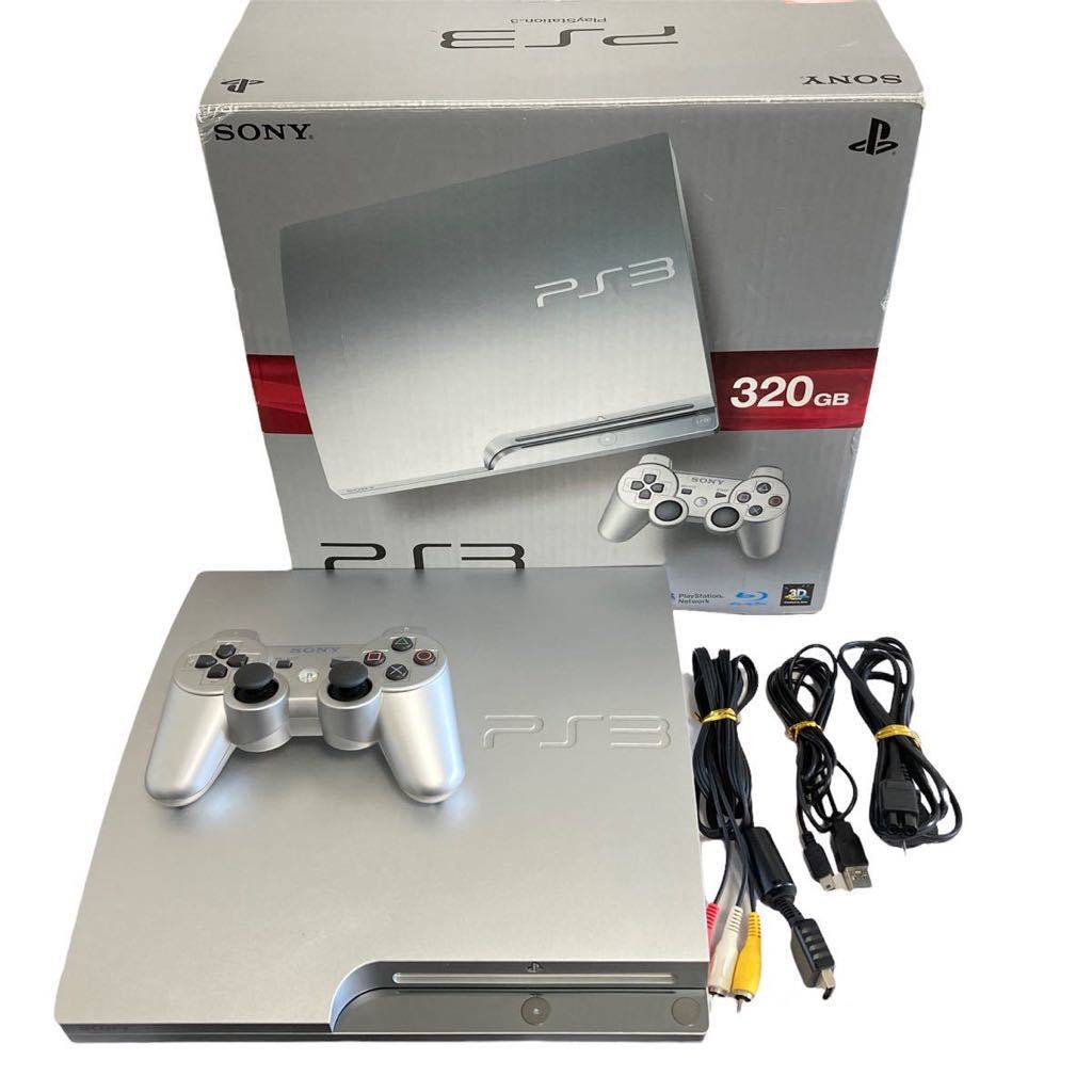 希少】PS3 CECH-2500B 320GB サテンシルバー SS PlayStation3