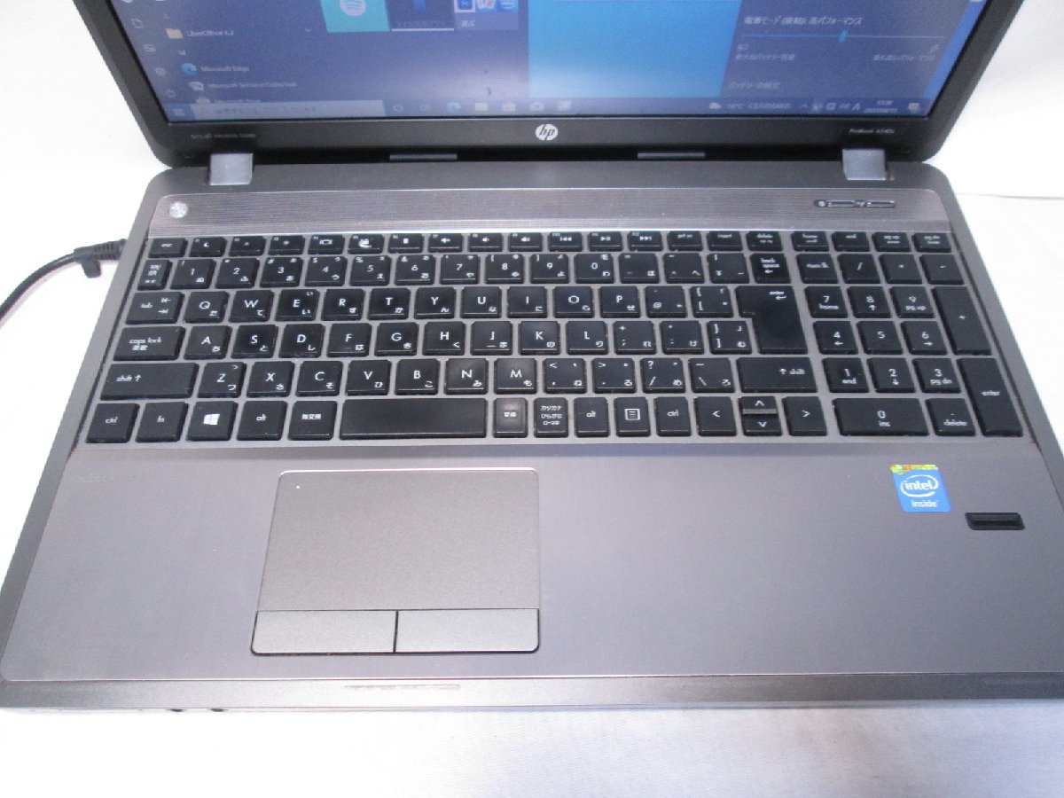 HP ProBook 4540s Celeron 1000M 1.8GHz 4GB 320GB 15.6インチ DVD作成 Win10 Office Wi-Fi HDMI [82382]_画像2