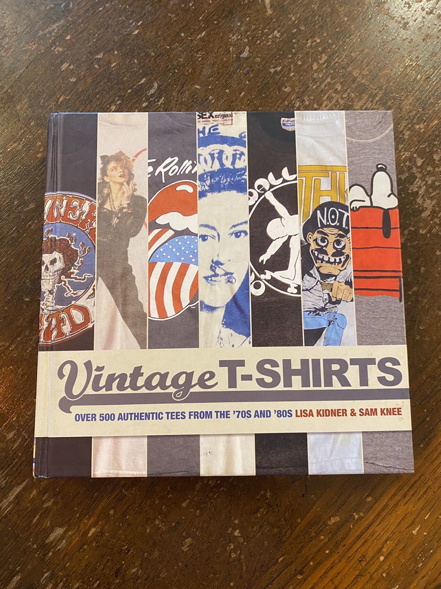 VINTAGE 70'S 80'S ビンテージ Tシャツ 作品集 CARLTON BOOKS LISA 本 ロック セックスピストルズ gogovilage.com