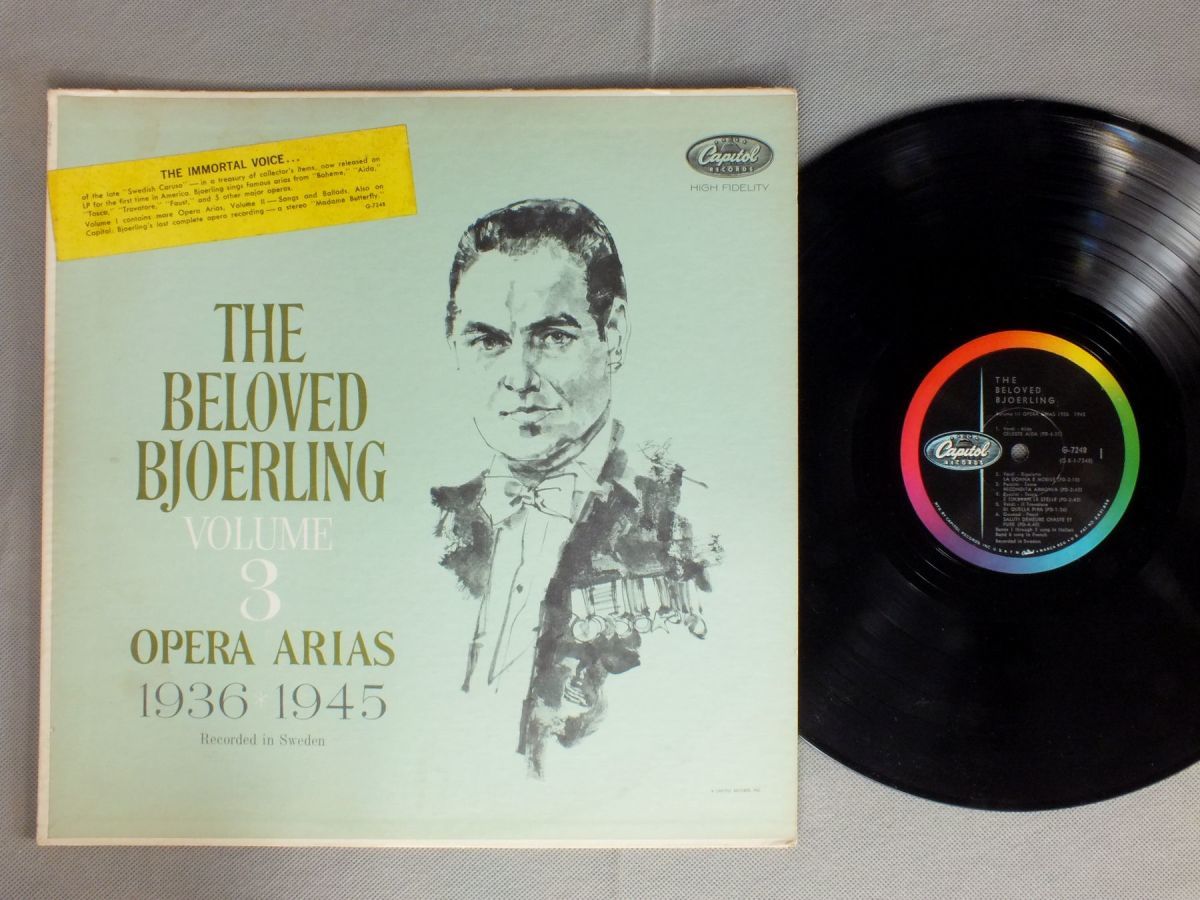 ●米LP BJOERLING/OPERA ARIAS ●_画像1