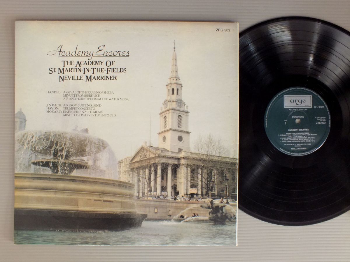 ●英LP MARRINER/ACADEMY ENCORES-ACADEMY OF ST.MARTIN IN THE FIELDS●_画像2